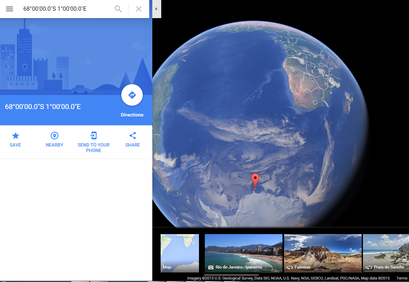 Google Earth Coordinates